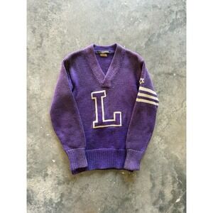 Vintage 1960s Lone oak Knit Sweater